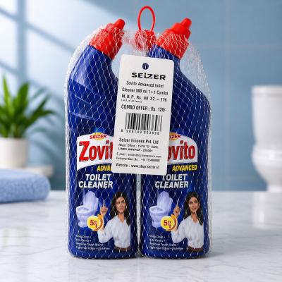 Seizer Zovito Advanced Toilet Cleaner 500ml (Combo Pack 1+1)